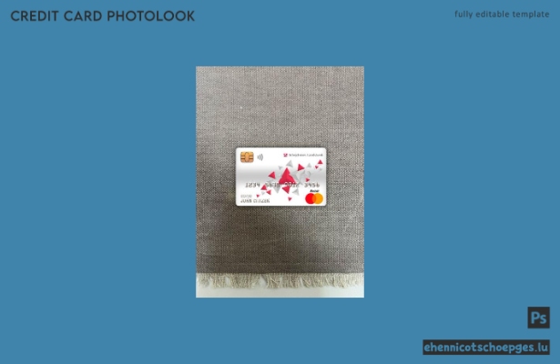 Dänemark Arbejdernes Landsbank Bank Master Debitkarte Photolook Beispielvorschau